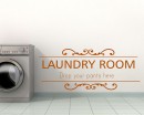 Laundry Room Quotes Wall Decal Family Quotes Vinyl Art Stickers